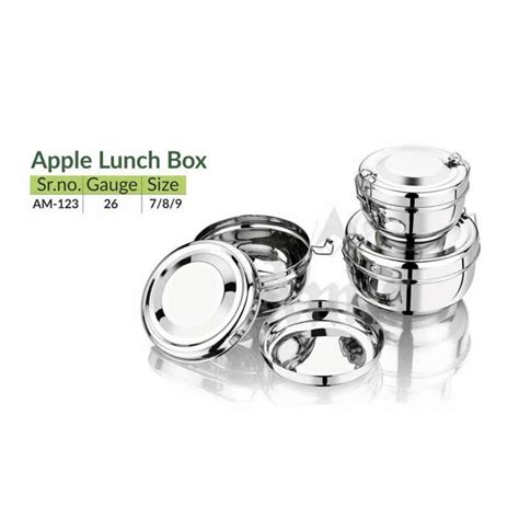 apple lunch box metal|Lunchbox Apple .